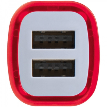 Logotrade presentreklam bild: USB-laddningsadapter KFZ FRUIT