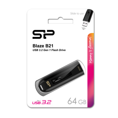 Logotrade profilreklam bild: Pendrive Silicon Power Blaze B21 3.1
