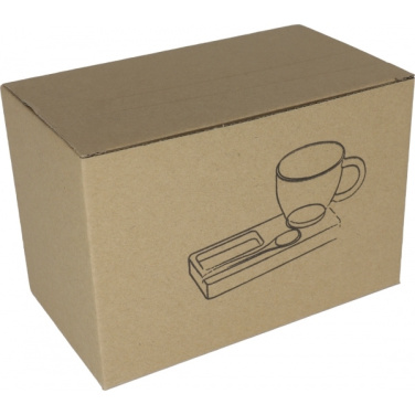 Logotrade kampanjprodukter bild: Bricka med kopp och sked FORMOSA 150 ml