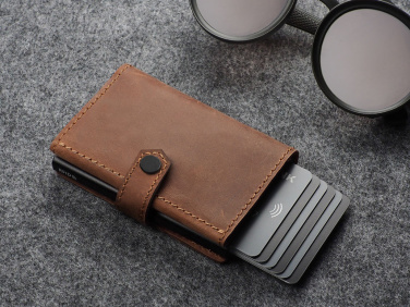 Logotrade presentreklam bild: RFID-plånbok - Hunter Leather 2109284