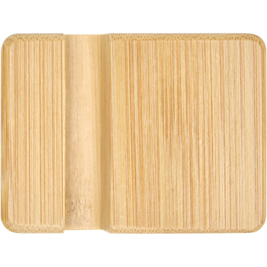 Logotrade reklamprodukter bild: Ebla telefonställ av bambu
