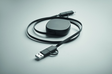 Logotrade profilreklam bild: 60W utdragbar laddkabel