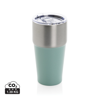 Logotrade presentreklam bild: Fluid RCS-certifierat dricksglas i återvunnet stål 500ML