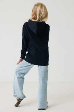 Logotrade profilreklam bild: Iqoniq Yengo hoodie i återvunnen bomull med sidofickor för b