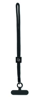 Logotrade profilprodukter bild: Handledsband telefon i RPET