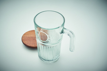 Logotrade presentreklam bild: Glasmugg 450 ml