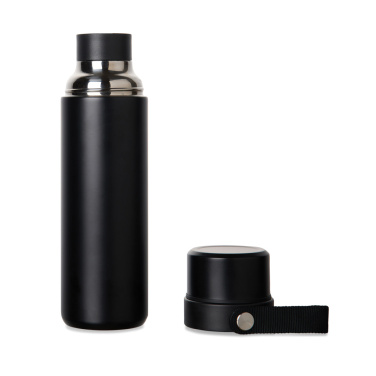 Logotrade presentreklam bild: VINGA Tono RCS termos med dubbla muggar, 750 ML