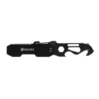 Logotrade presentreklam bild: Gear X hopfällbart EDC-verktyg med karbinhake