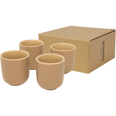 Logotrade presentreklam bild: Male fyra stycken 90 ml espressokopp
