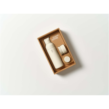 Logotrade kampanjprodukter bild: Ocean Bottle 500 ml 3-i-1-presentförpackning